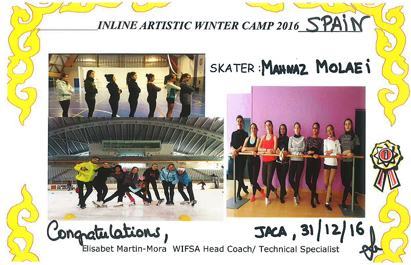 Inline Artistic Winter Camp 2016